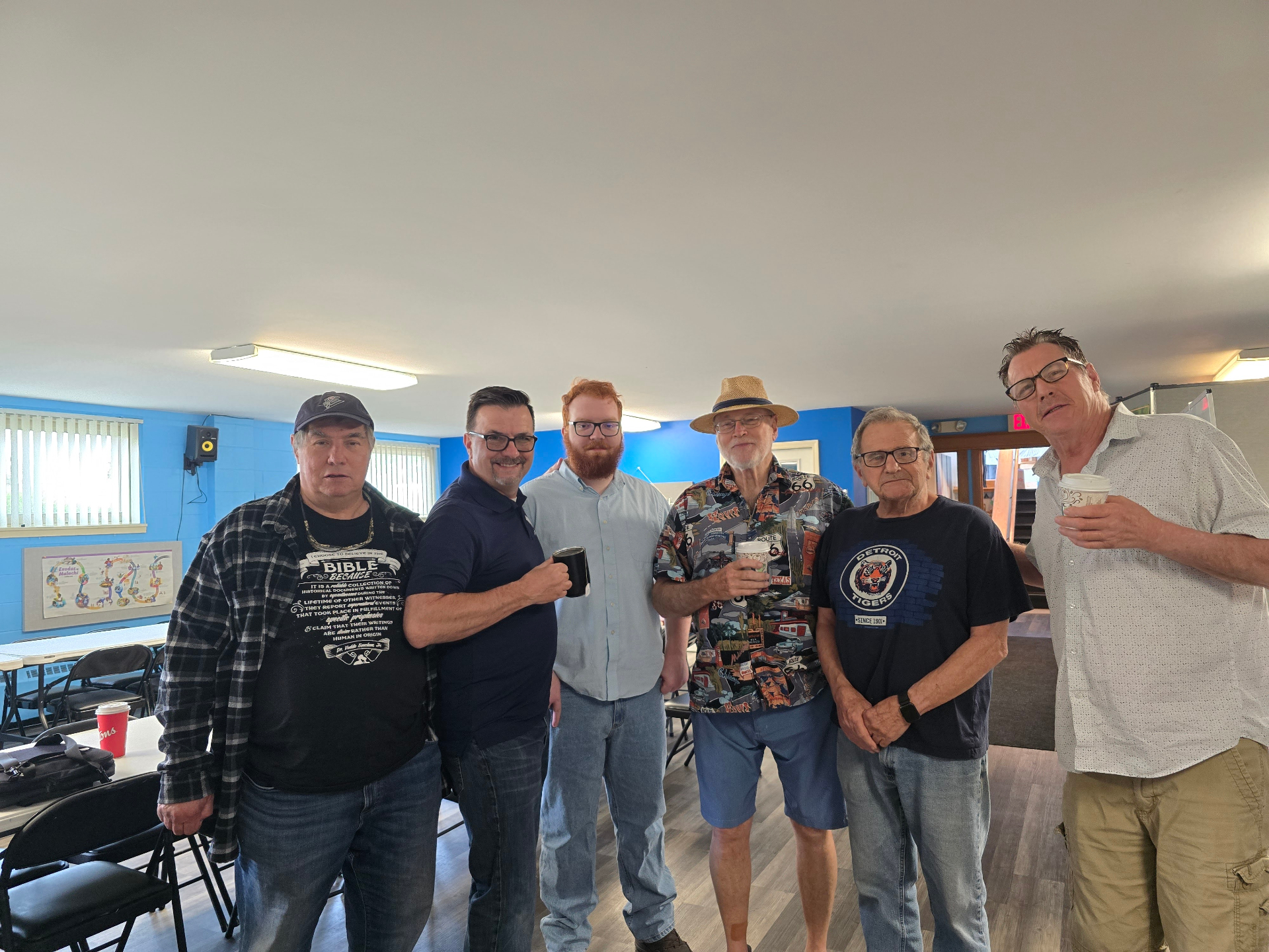 Men's fellowship at The River